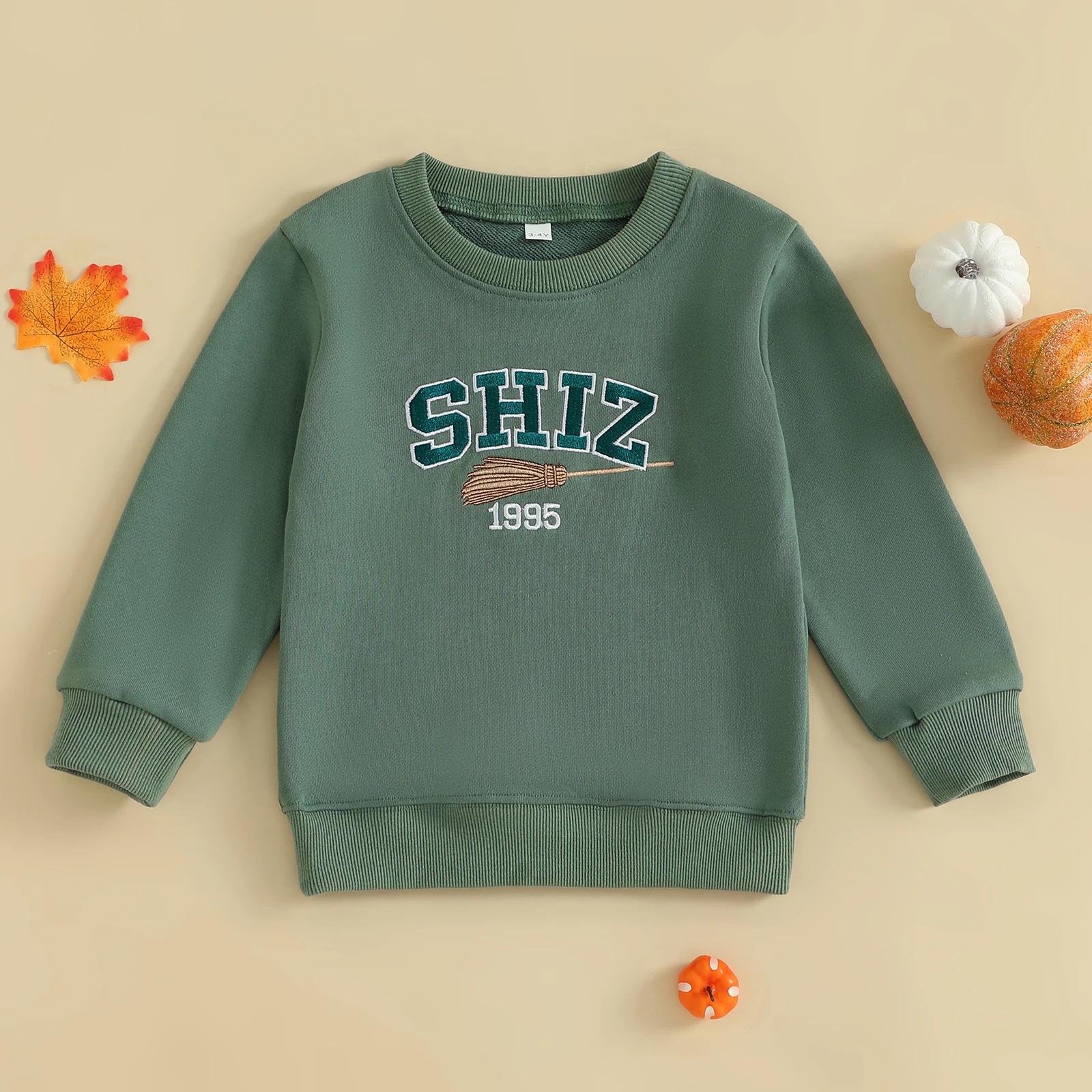 S38119e7218a74aad83523c14f5d03d47R.jpg Lioraitiin Autumn Baby Boys Girls Sweatshirts Long Sleeve Round Neck Letter Embroidery Fall Tops Pullovers - Image 4