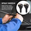SEAMETAL Car Windshield Wiper Washer Spray Nozzle Dual Hole Hose Wiper Water Jet Adjustable Spray Nozzle Connector Washing Kit 6