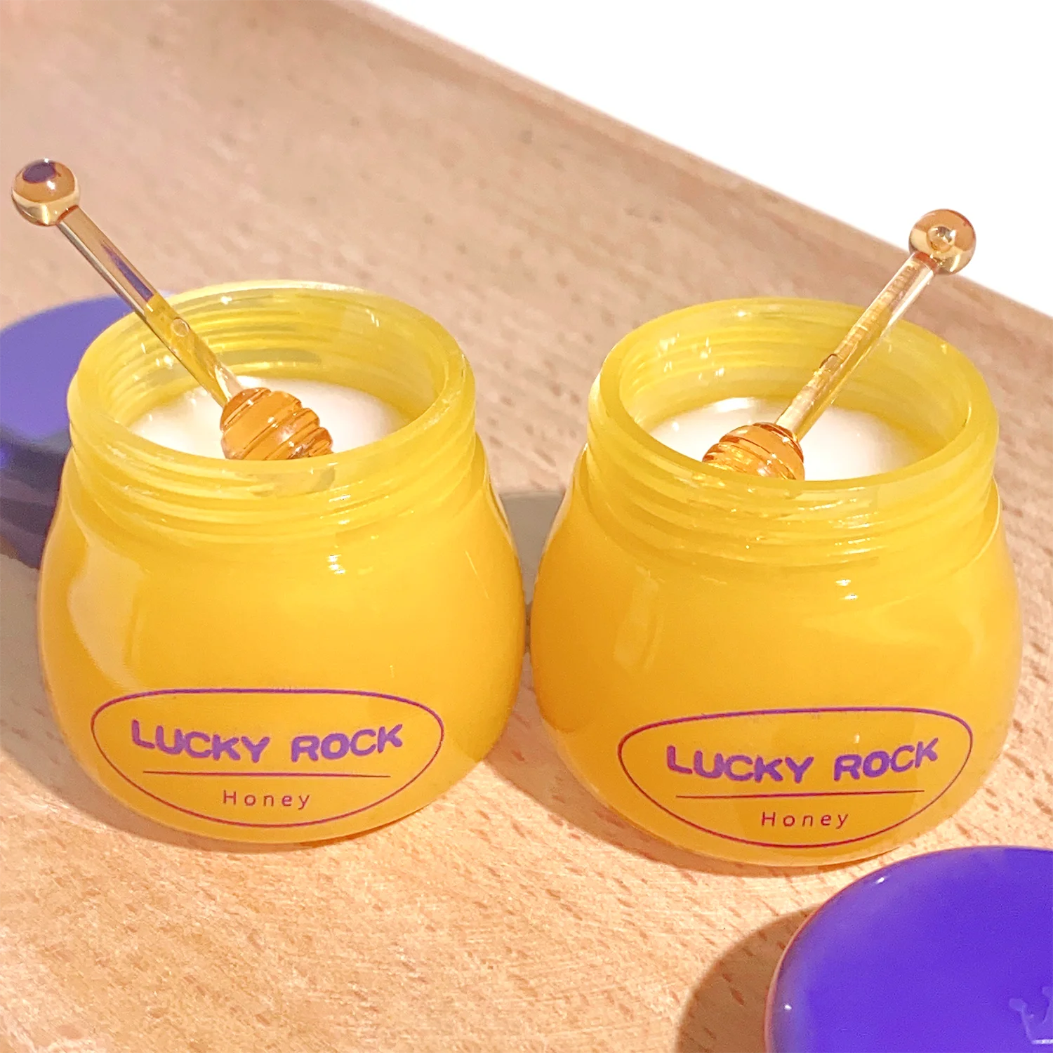 Rose Cherry Honey Peach Lipstick Moisturizing Lip Mask, Unisex Lip Oil, Nourishing Smoothing Lip Lines Lip Blam Lip Care 3
