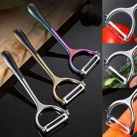 

Multi-function Fruit and Vegetable Peeler Slicer Stainless Steel Shredder Peeler Potato Carrot Grater Kitchen Gadget Accessories