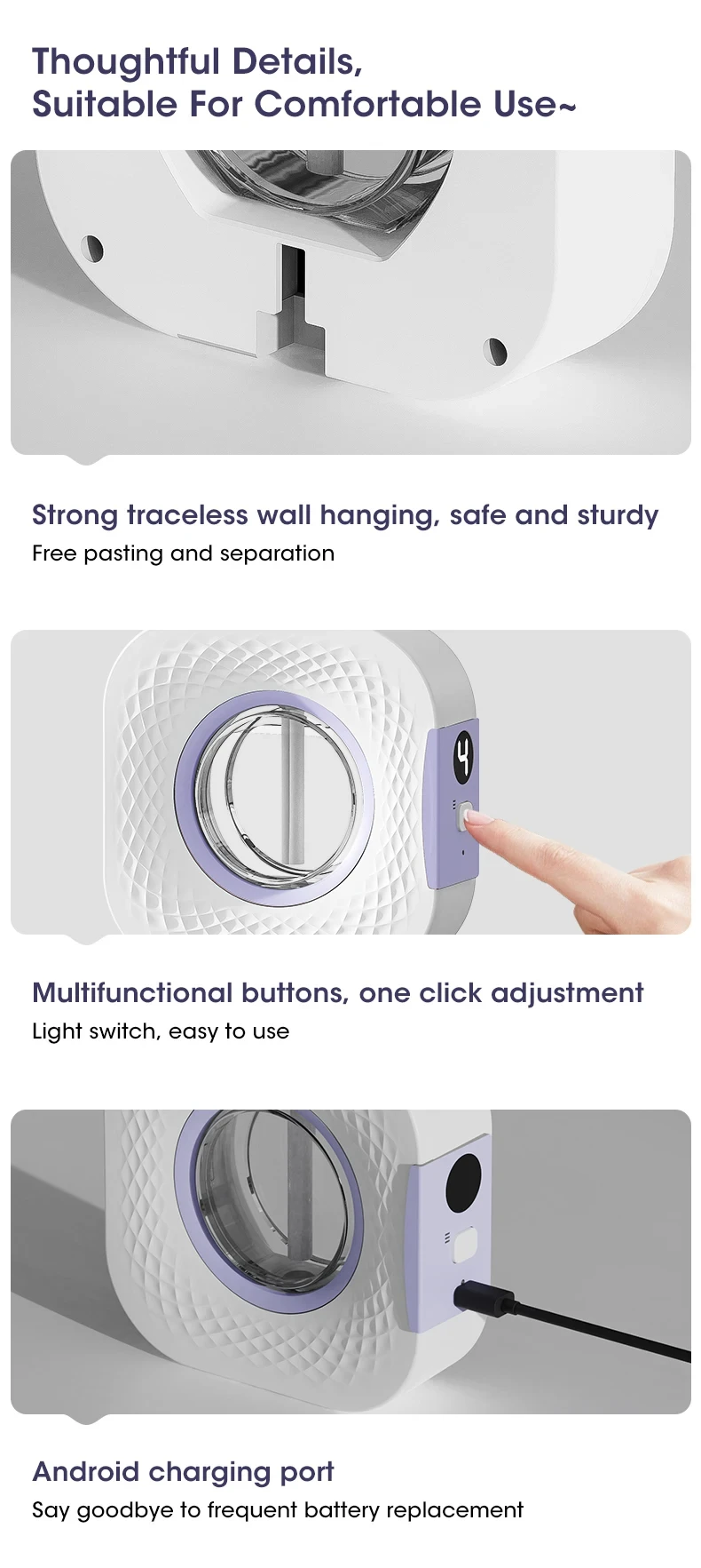 Smart Aroma Diffuser Air Purifier With Digital Display And Gears_voghion.com