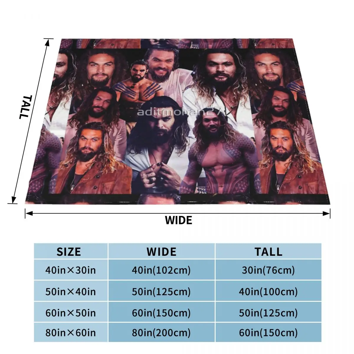 Jason Mamoa �ݶ��� ������ ������, ��Ʈ�� ����Ʈ ����ũ�� �ø��� ���