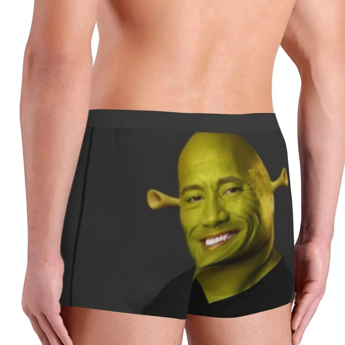 The Shrock Shrek Meme Men Underwear Love Funny Boxer Briefs Shorts