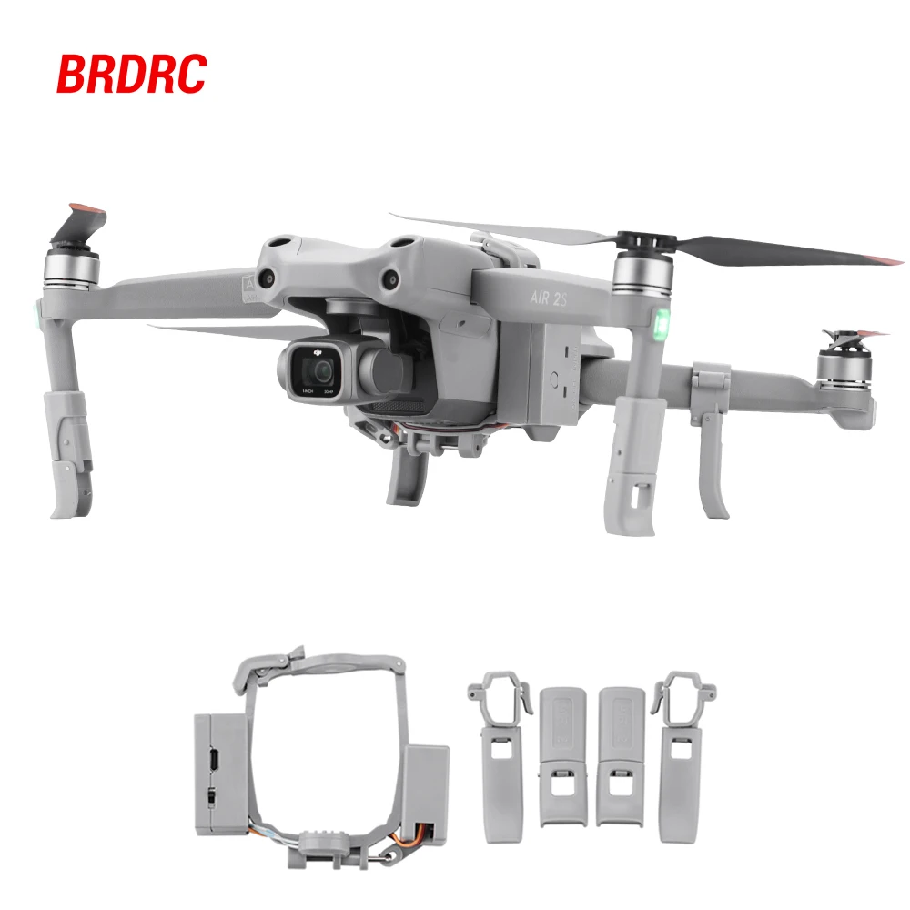 Sistema Airdrop Air Drop per DJI Mavic Air 2/AIR 2S Drone Anello esca da pesca Regalo Consegna vita Salvataggio Lanciatore remoto