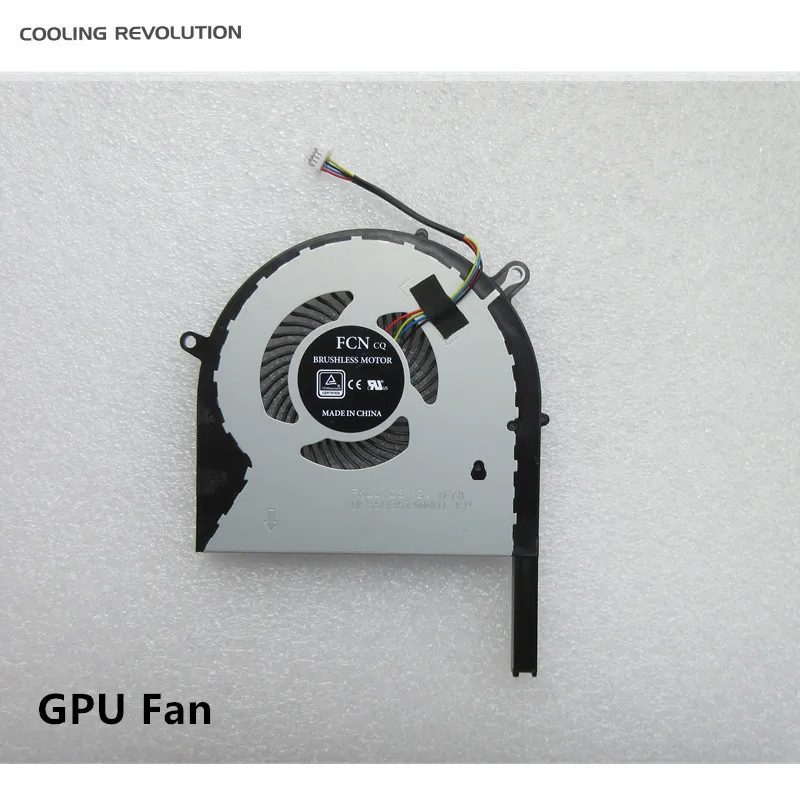 Ventilador de Refrigeração Original para Cpu Portátil Asus Rog Strix Gl503ge Gl703ge Fklj 0.7a Dfs2013121a0t Fklh 1a Dfs593512mn0t 12v Novo - Imagem 2