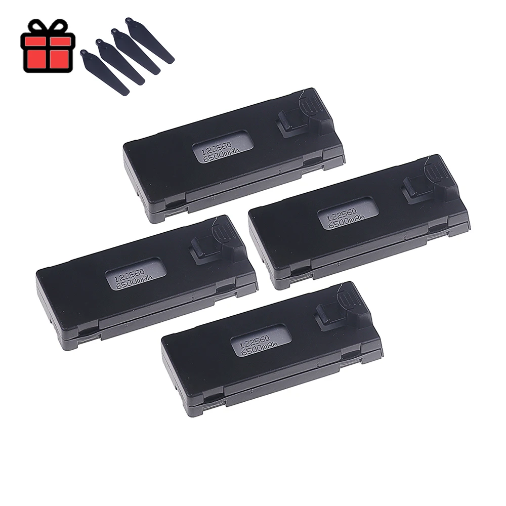 ตัวเลือกสินค้า แบตเตอรี่ชาร์จได้ 3.7V 6500mAh สำหรับโดรน RC