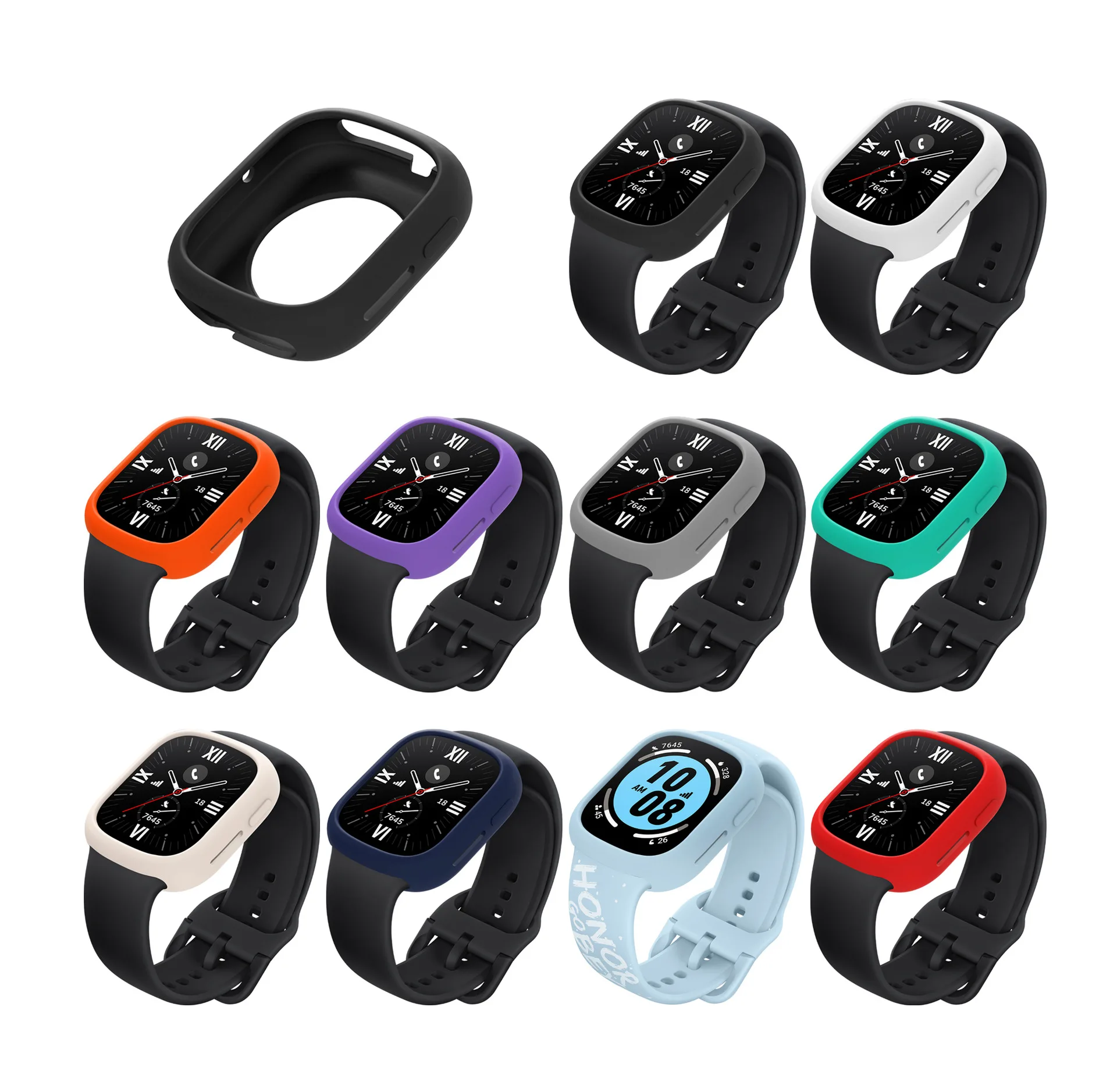 Silicone Protective Watch Case – Durable TPU Skeleton Design