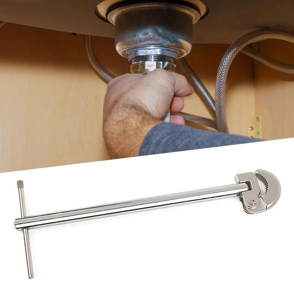 

Портативная деталь для ванной комнаты, вращение на 180 °, ключ для раковины, смеситель из углеродистой стали, вращение на 180 градусов