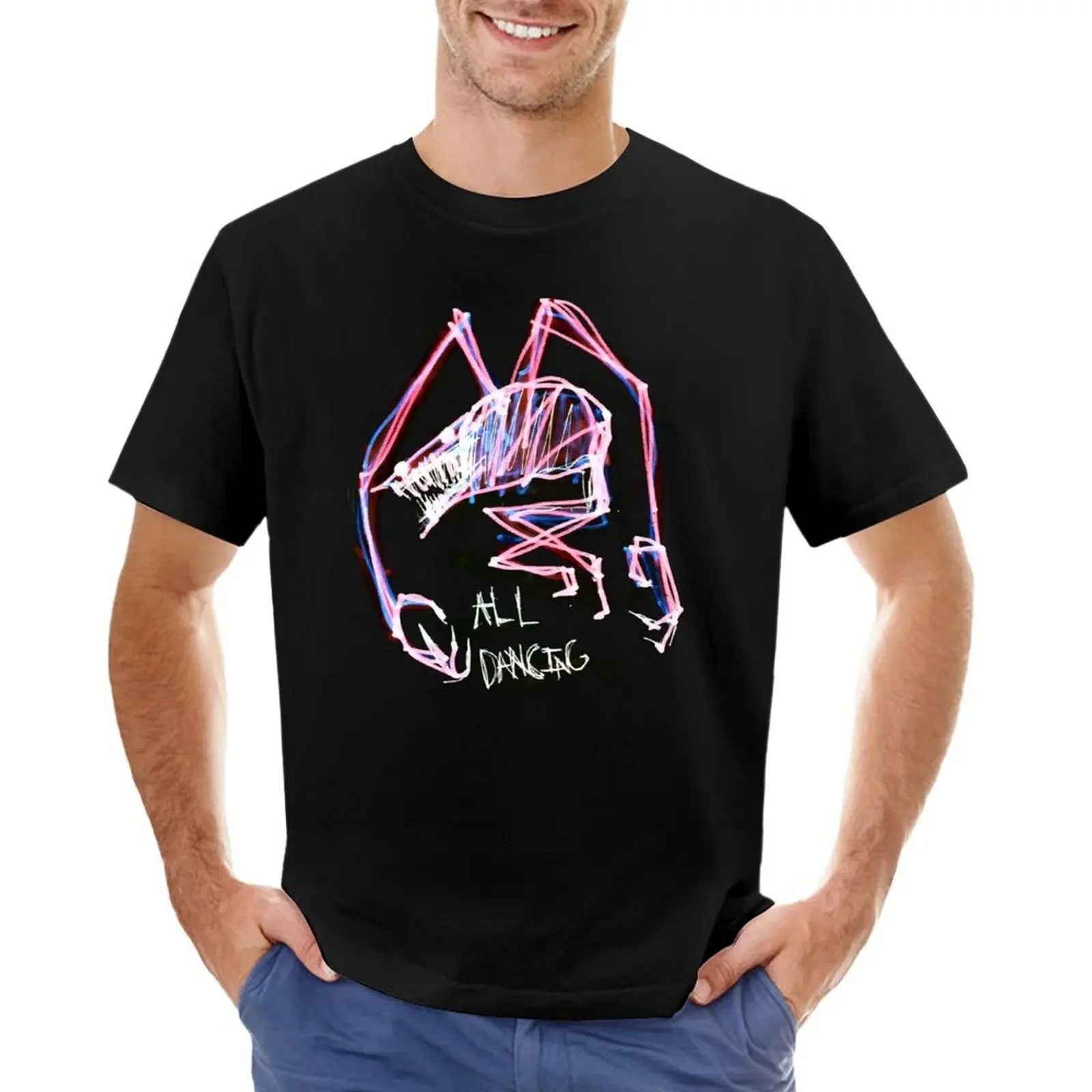 

all dancing T-shirt for a boy Blouse quick drying boys animal print mens workout shirts