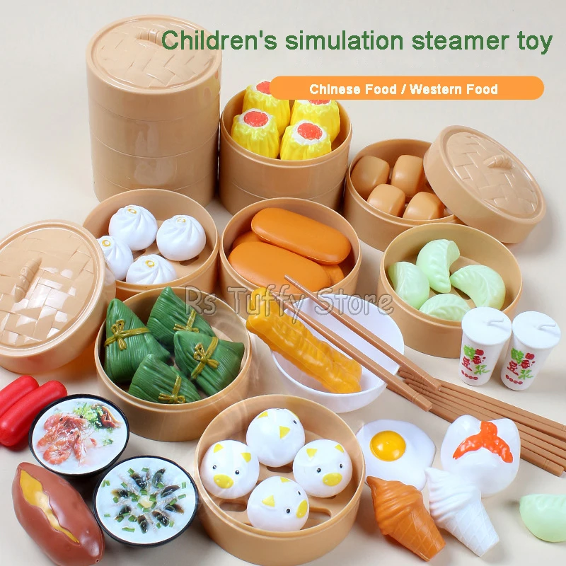 Brinquedo De Comida De Brincar Para Crianças Na Cozinha, Brinquedos De  Comida De Brincar, Comida Falsa