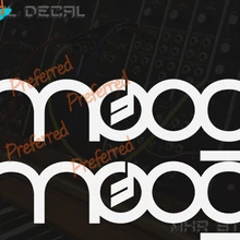 Moog-calcomanía de sintetizador de música, vinilo troquelado yohu JDM para todos tus coches, ordenador portátil de carreras, caja de herramientas para maletero de casco de motocicleta