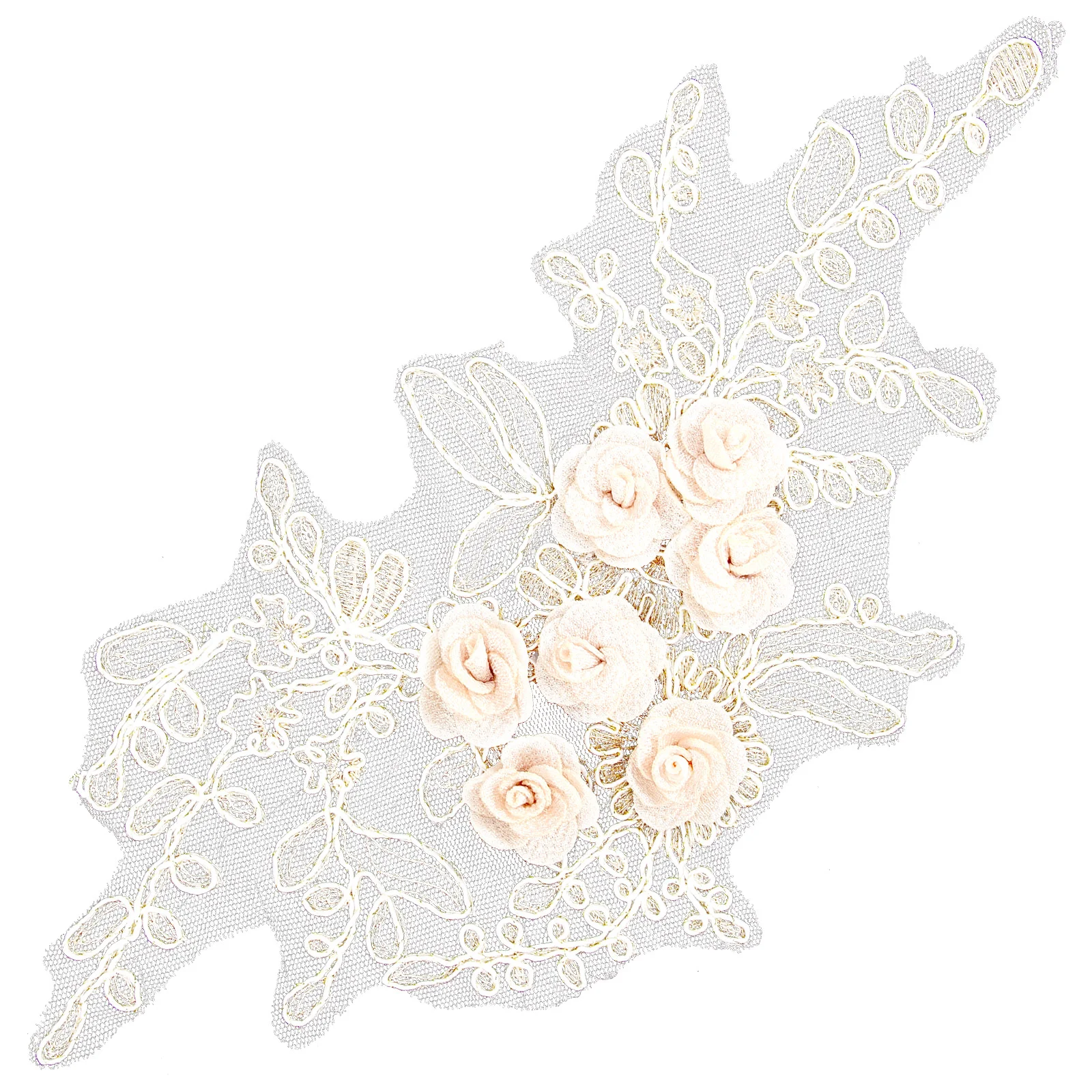 

Аксессуары для одежды, украшения для одежды, Кружевная аппликация, вышивка, Аппликации, украшения, свадебное платье, ручная Новинка