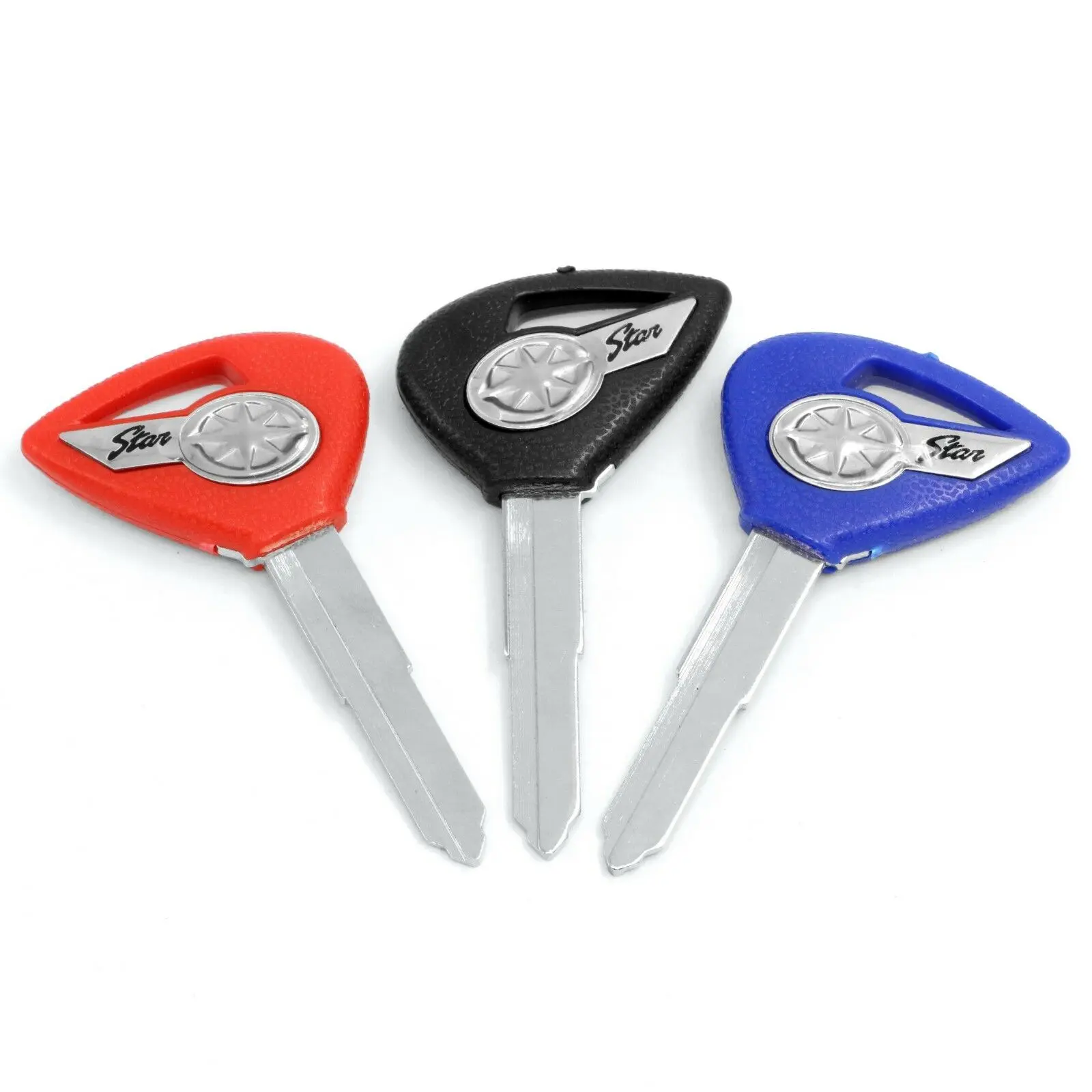 Motorcycle Keys Motorcycle Key Accessories Fit for YAMAHA Dragstar V-Star DS XV1900 XVS1300 XVS950/400/650 Blank Key Uncut