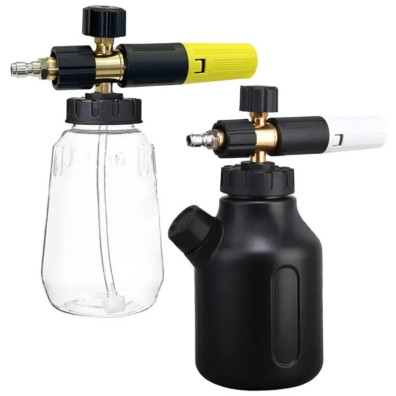 

Quick Foam Sprayer Pump Pressure Hand Shampoo Water Bottle Spray Car Wash Watering Air Pressure Can Adjustable Spray Nozzle