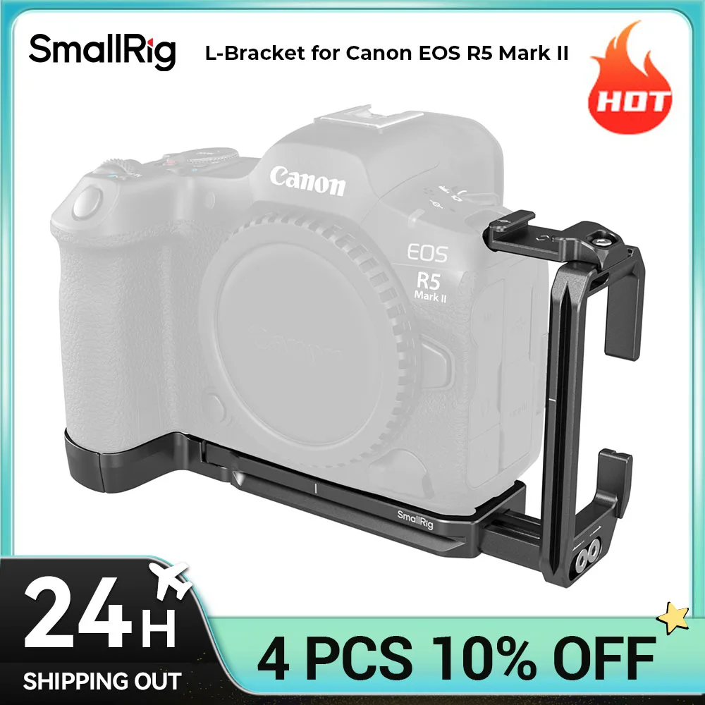 SmallRig L-Shape Mount Plate for Canon EOS R5 Mark II with Arca