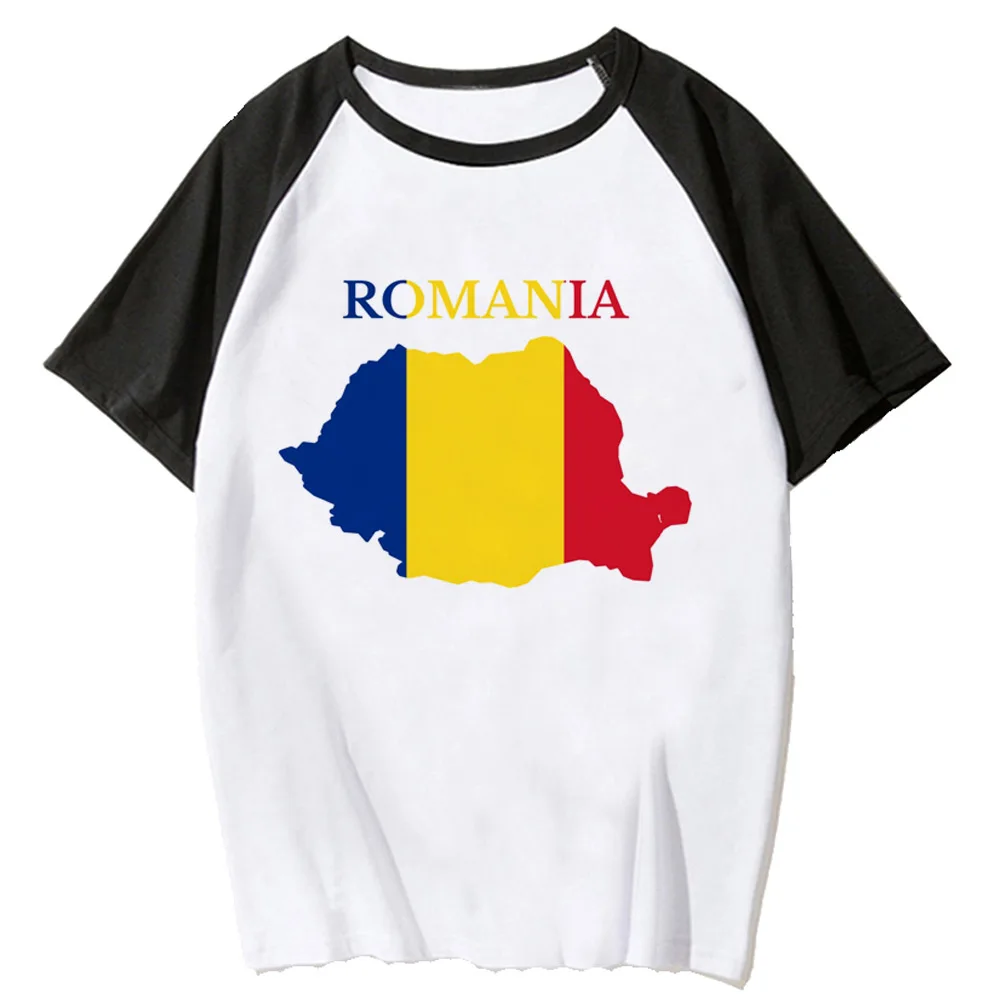 

Румыния, футболка, Женская манга, забавная аниме футболка, Одежда Манга для девушек