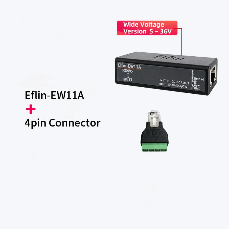 รูปสินค้า อุปกรณ์แปลง RS485 เป็น WiFi สำหรับ IoT