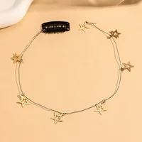 Faux Pearl Butterfly Star Hair Braid Accessories for Women Minimalist Elegant Instagram Style Hair Jewelry 4