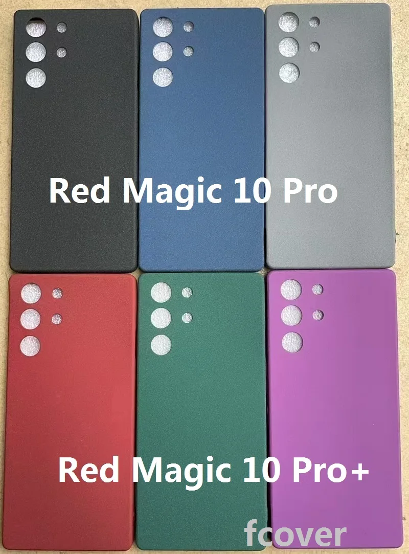 Frosted Matte Soft Phone Case - Focus Red Magic - Sleek and Durable Cover