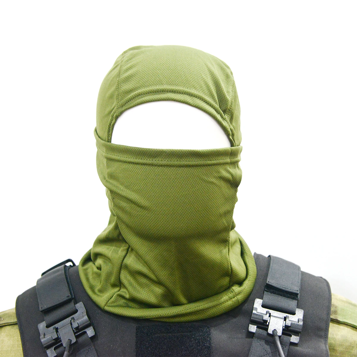 

AMOMAX-Tactical Military Full Face Mask for Men and Women, Army, Airsoft, Shooting, Bicycle, Camouflage Hat, Helmet Liner, Cap