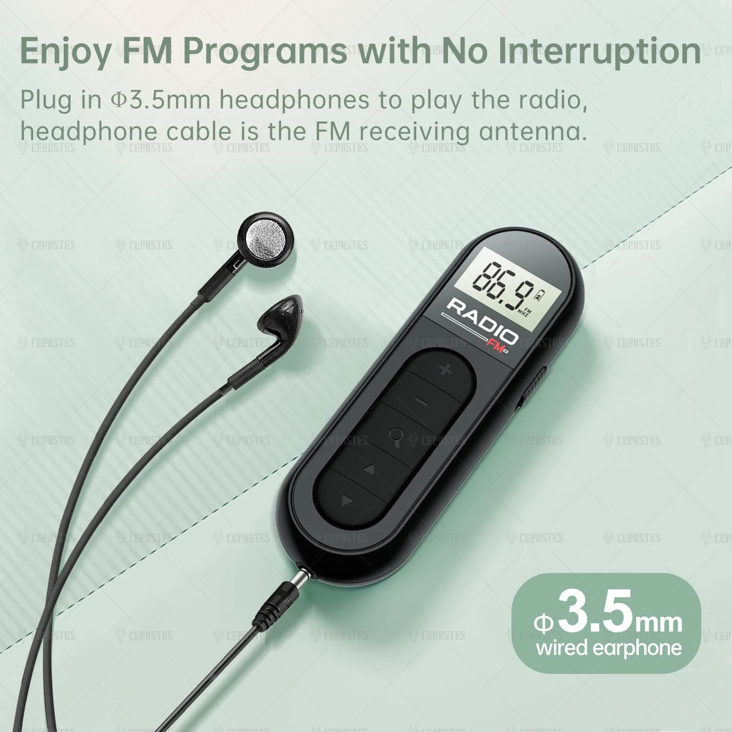 FM Walkman Radio, 300mAh Rechargeable Portable Pocket Transistor Radio LCD  Digital Tauning with Backlight, Belt Clip for Walking - AliExpress