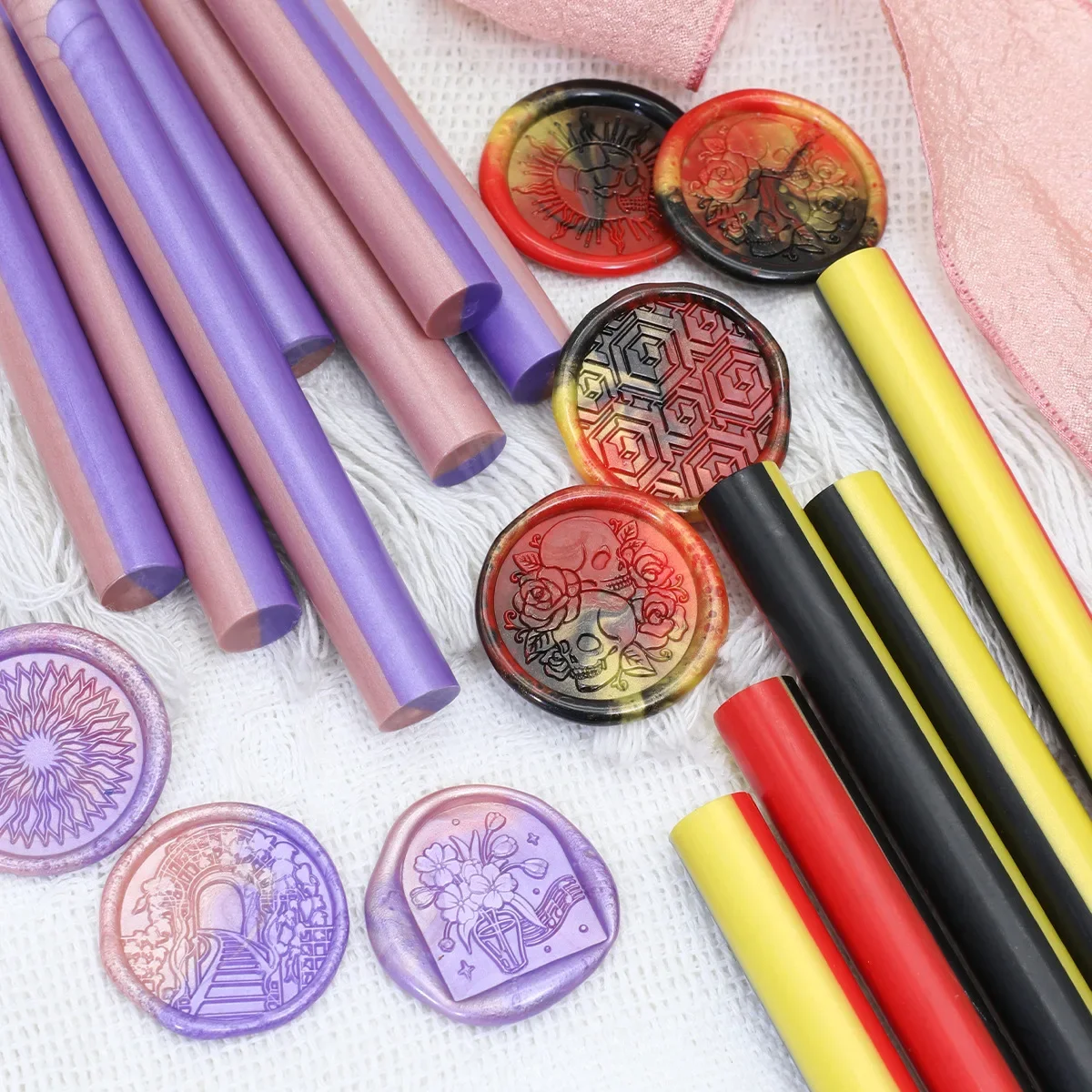 Mixed Color Wax Rods Sealing Wax Sticks for Envelope Sealing