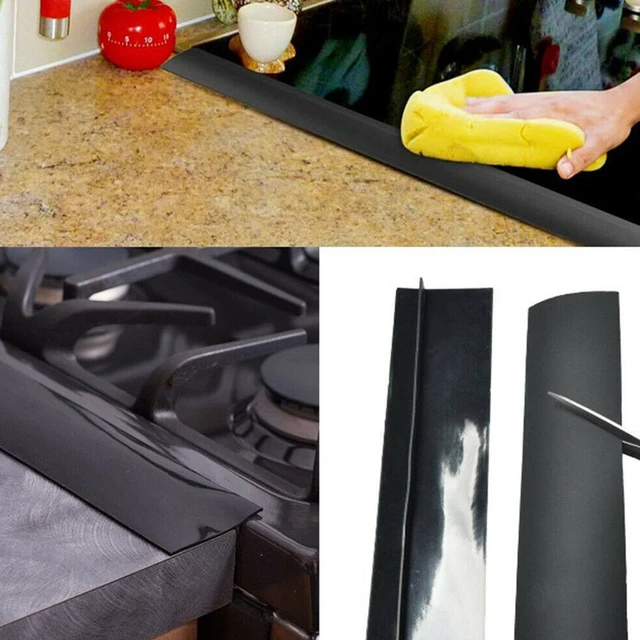 2 Pack 21 Silicone Stove Counter Gap Space Top Cover For Kitchen - 3 Colors