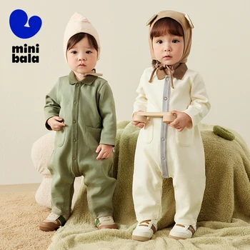Mini Bala Body da esterno Color Block Primavera e autunno Nuovi vestiti per bambini 1
