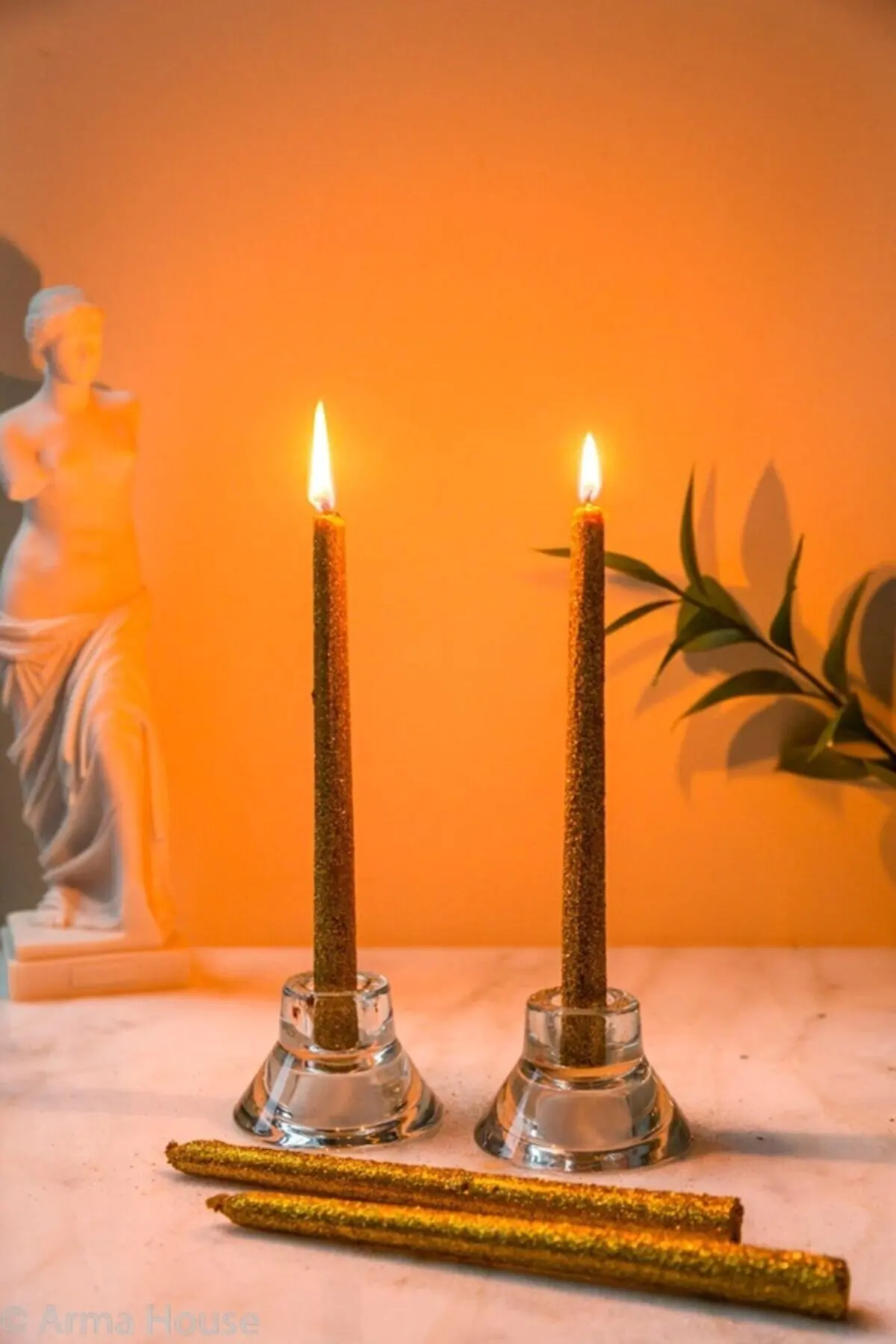 Candles Valentine's day candle set Set of 4 candles Home Décor