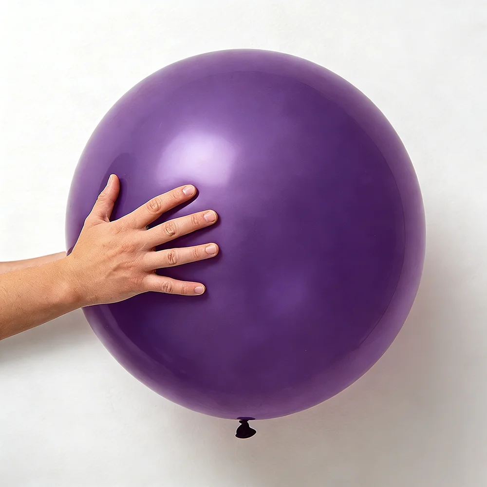 5/10 Stück 18 Zoll 36 Zoll Jigh Elastizität Latexballons für Geburtstag, Hochzeit, Urlaub, Jahrestag, Party, Dekoration, farbiger Ballon – Detail 4