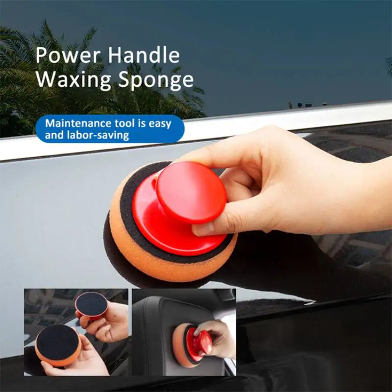 

Губка для полировки воска автомобиля, губка для мытья автомобиля, аппликатор для чистки, инструмент для ухода за автомобилем, полировщик, восковая губка