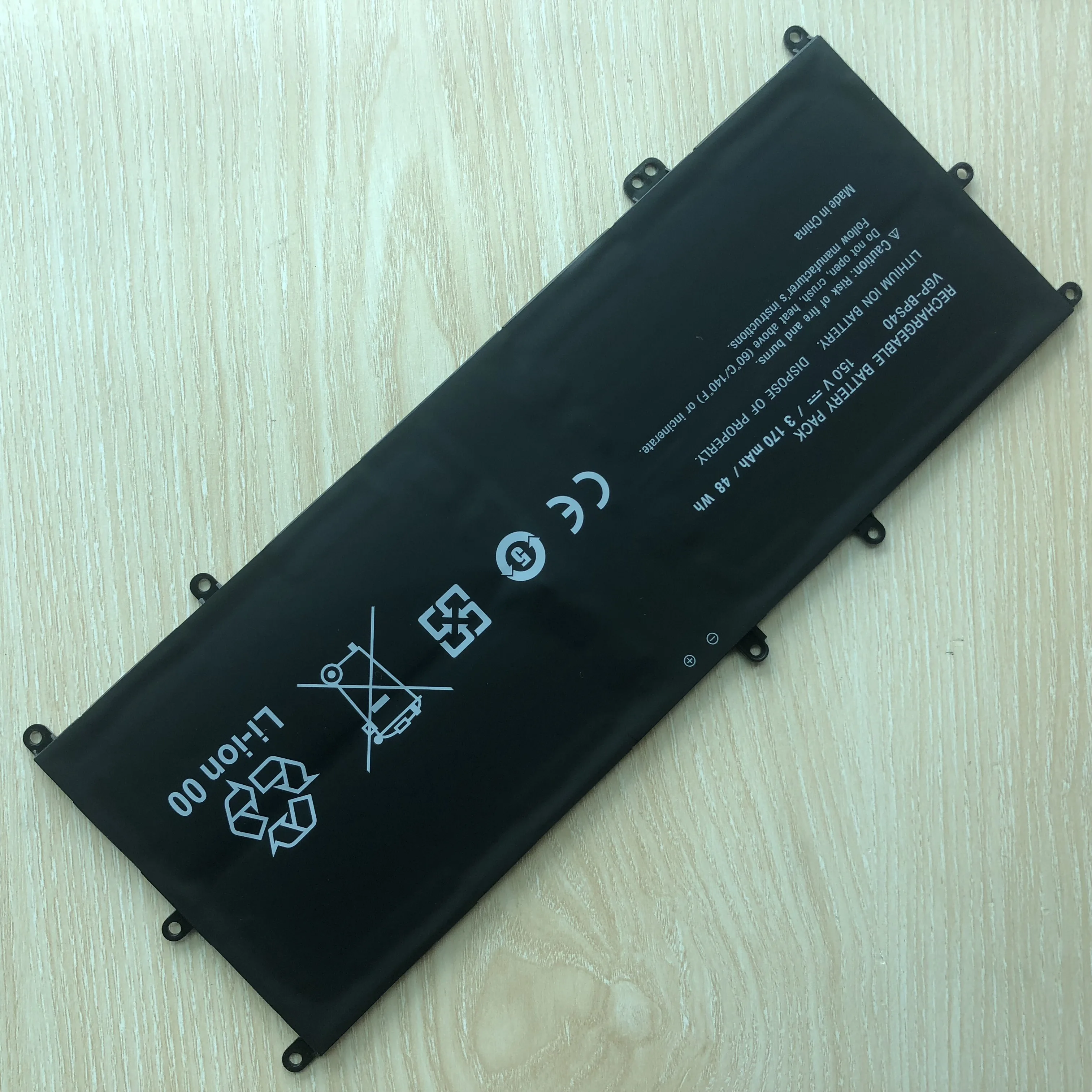 Bateria do Portátil para Sony Vaio Flip 14a Svf14n Svf 15a Svf15n17cxb Vgp-bps40 15v 3170mah - Imagem 3