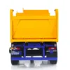 LESU Metal 1/14 2-Axle RC Hydraulic Trailers Electric Self-dumping Full Trailer W/ Light Remote Controller  Receiver Toy Model 5