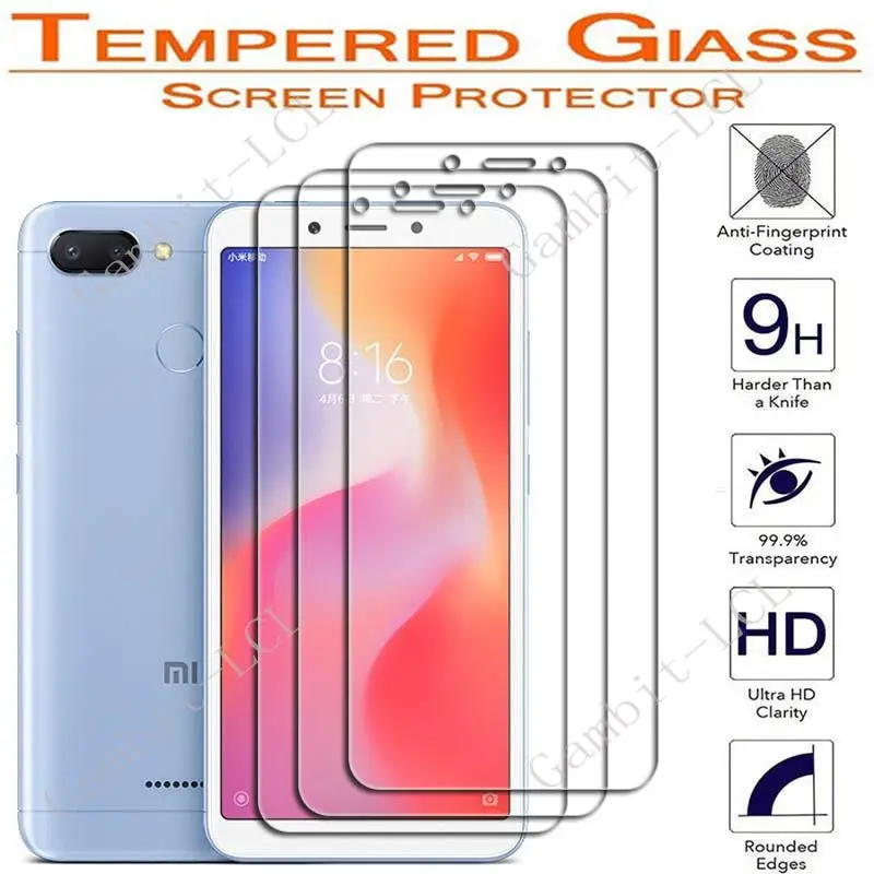 Per Xiaomi Redmi 4 Prime 5 Plus 4X 4A 5A 6A S2 Mi 6 Pro A1 A2 Lite Mix 2 2S 3 Play Screen Protector Cover In Vetro Temperato