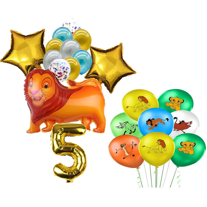 Boodschapper pols knecht Disney The Lion King Helium Balloon Set 32inch Number Baby Shower Party  Decoration Balloon Kid Faovr Birthday Air Globos - Ballons & Accessories -  AliExpress