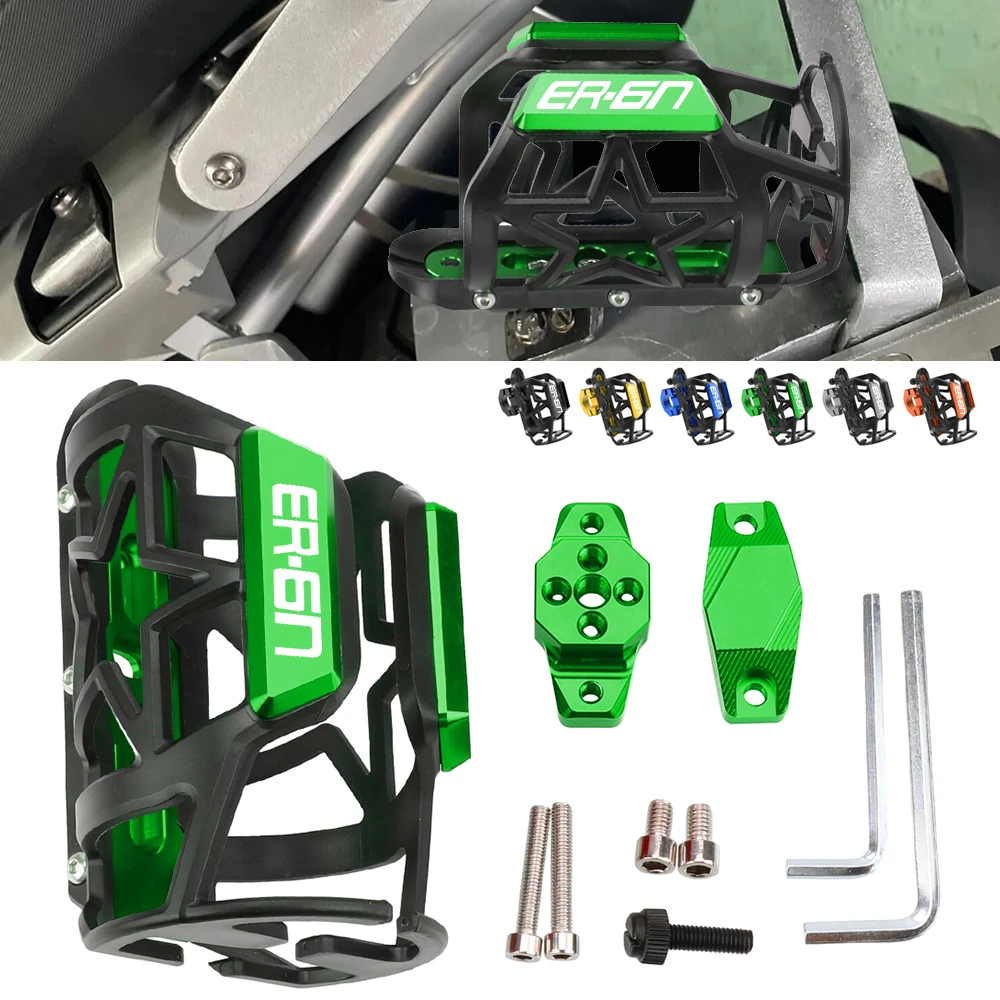 

Для Kawasaki Ninja ER-6N ER6N ER 6N 2006-2024 2023 2022 Универсальный мотоциклетный держатель для бутылки с водой