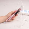 Pen Shape Handpiece Light Weight Professional Use 35000RPM Rechargeable Cordless Electric Nail Drill Machine Efile 3