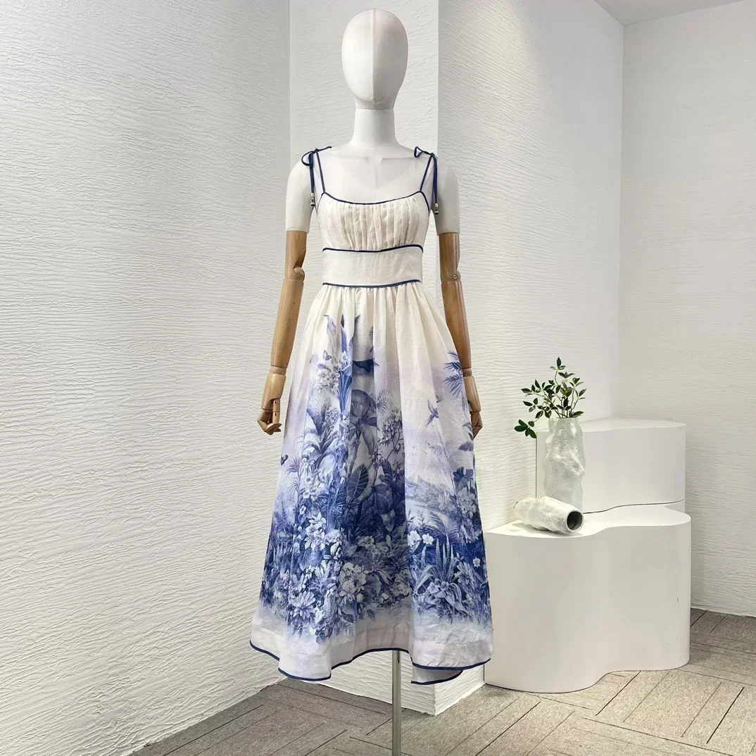 LOOK 1091 MIDI PLEATED DRESS WITH RUFFLES | PRE-ORDER