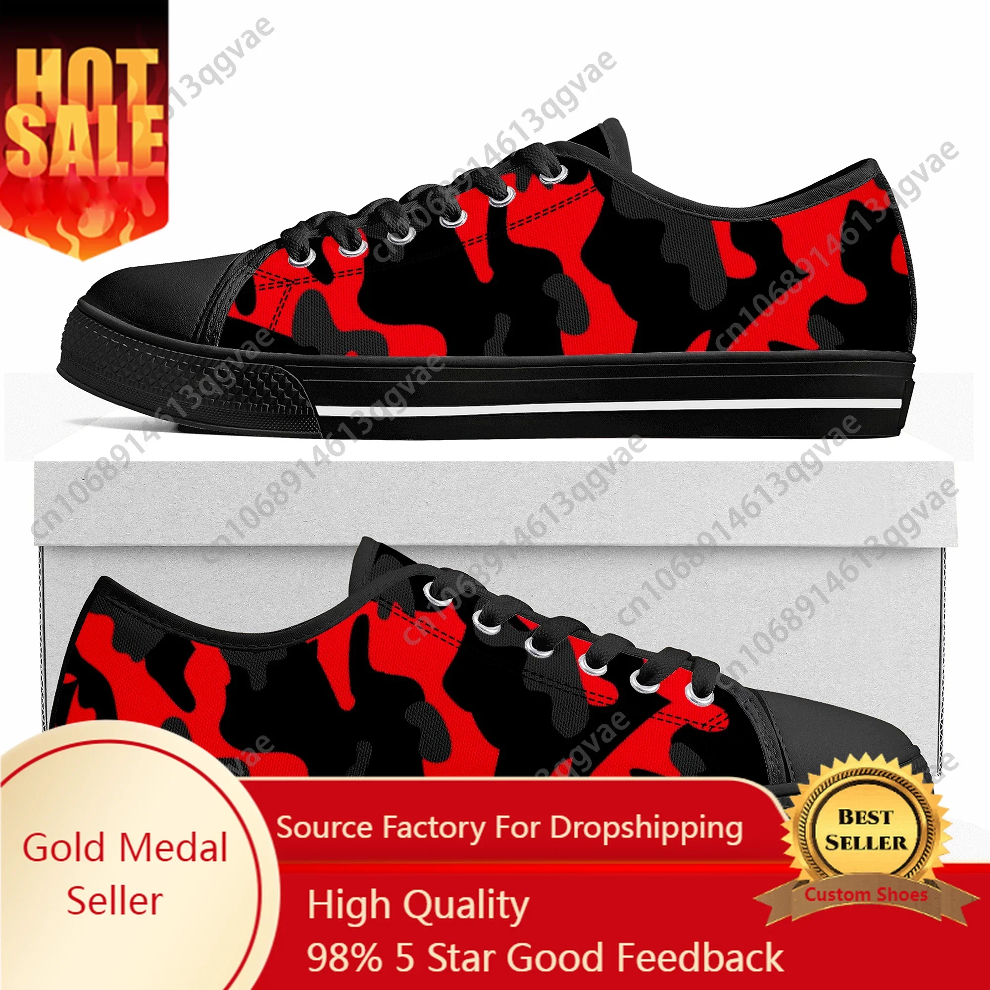 Camouflage Army Low Top High Quality Sneakers Mens Womens Teenager Canvas Sneaker Camo Navy Casual Couple Shoes Custom Shoe