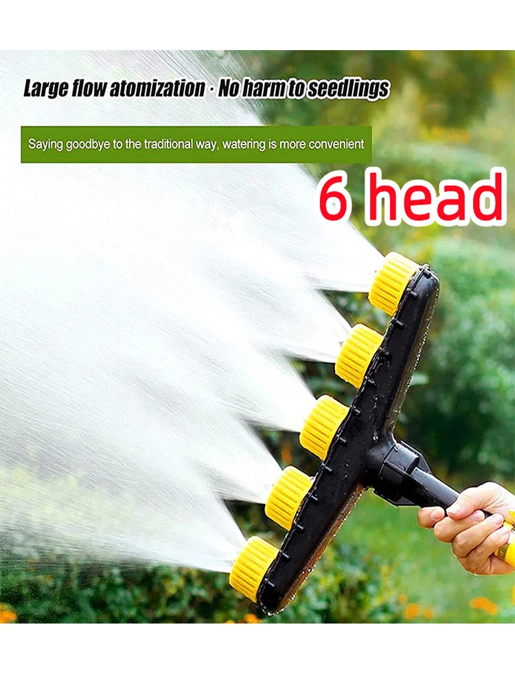 

Agriculture Atomizer Nozzles Home Garden Lawn Water Sprinklers Farm Vegetables Irrigation Adjustable Watering Tool 3/4/5/6 Head