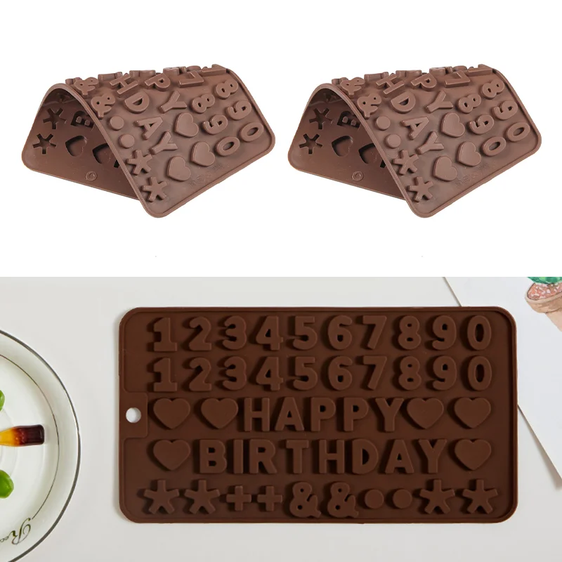 Lettep Cake Pan Set English Alphanumeric Digital Cake Model