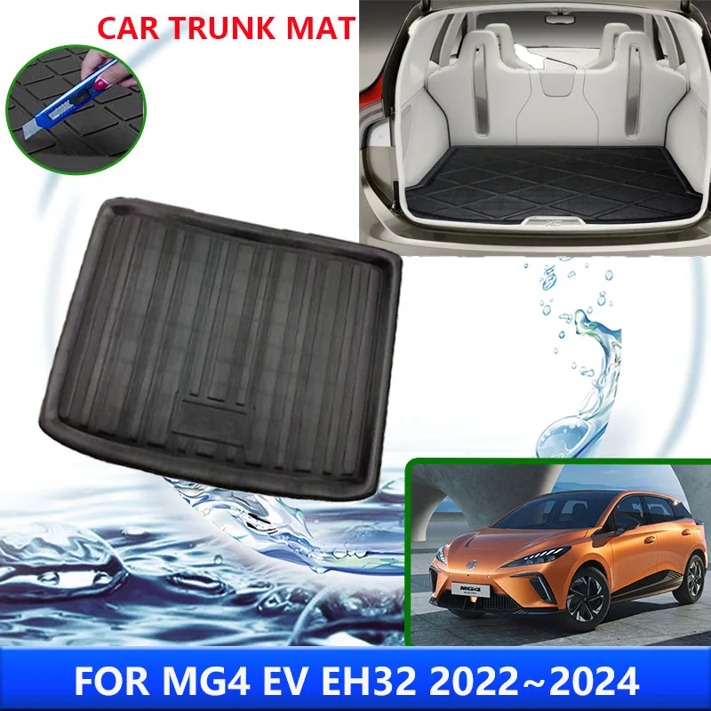 Cargo Liner Fits Citroen e-C4 Mhev 2024-2025 Upper Trunk | TPE Cargo Trunk Mat main image 1