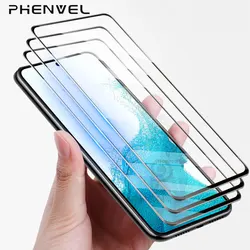 Premium Full Cover Oleophobic Tempered Glass Screen Protector - 3PC IN 1 Bag (Galaxy S21 FE 5G)