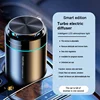 Car freshensers Diffuser Fragrance Solar Automatic Rotation Powered Supplies Ceramic Base Aromatherapy Diffuser Oil Ornaments 2