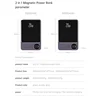 10000mAh Alloy Magnetic Powerbank Magnetic Power Bank Wireless Fast Charger For iPhone 15 14 13 12 11 Backup battery For Magsafe 6