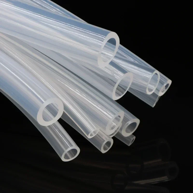Silicone Tube 1M 5M 10M Food Grade Silicone Rubber Hose Transparent 2-16mm