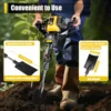 2 Stroke 52cc Portable Garden Tree Digger 6500r/min for Tree Ball Lifting,Dig Holes and Root Cutting in Gardens Farms 5