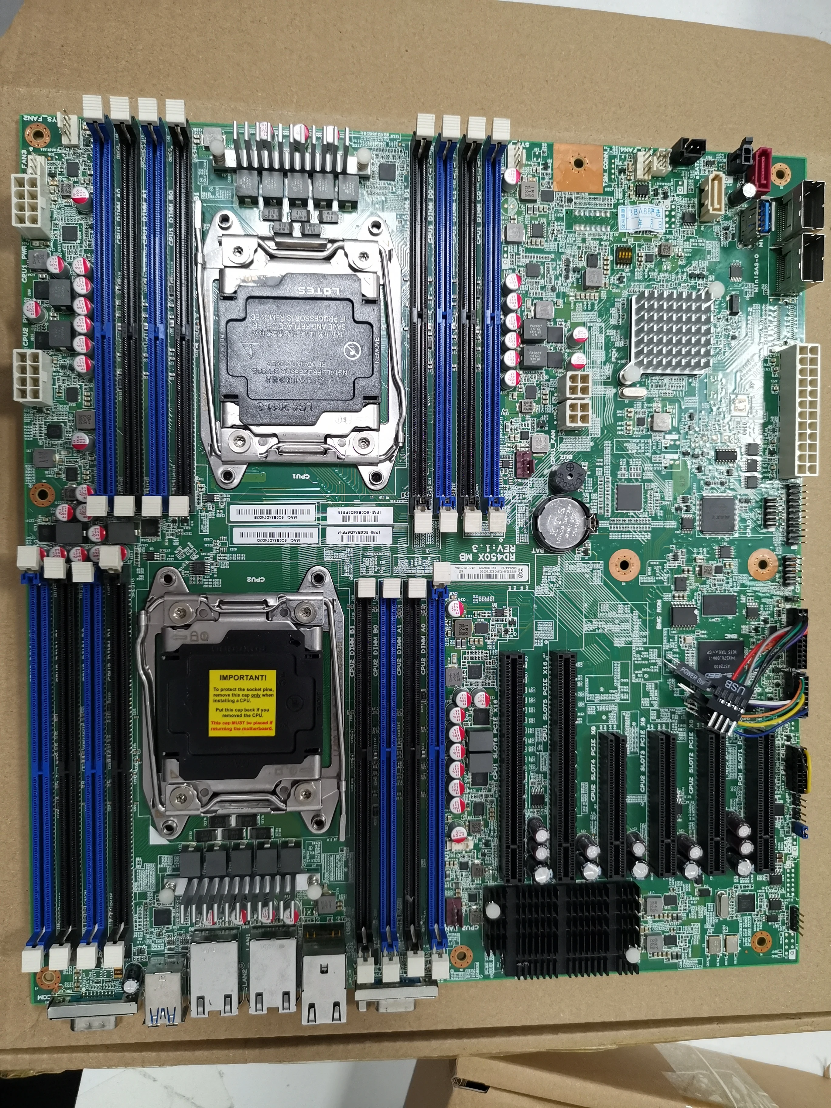 キット xeon X99 デュアル 2680 X99 マザーボード RD450X E5