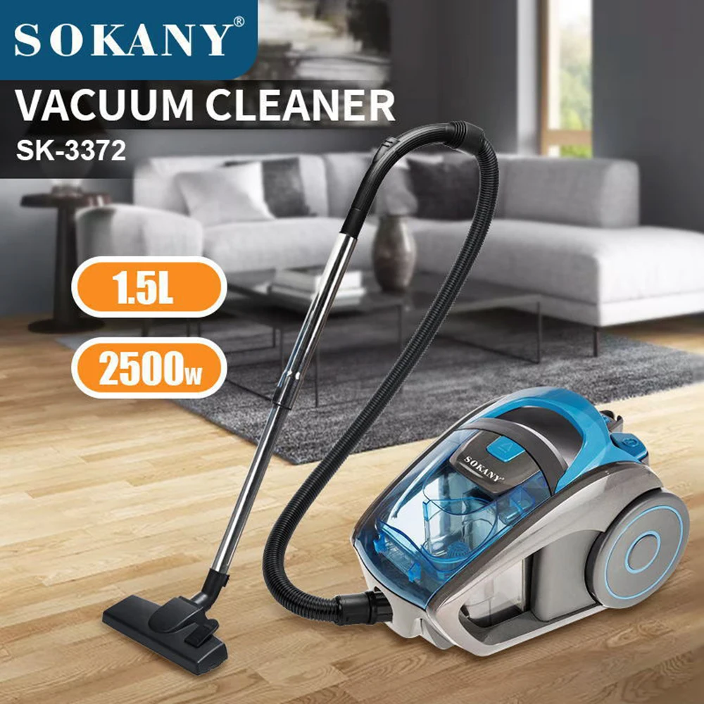 

2500W High Power Vacuum Cleaner Household Multifunction Vacuum Cleaner 1.5L Large Capacity Wet Dry Vacuum Cleaner SK-3372