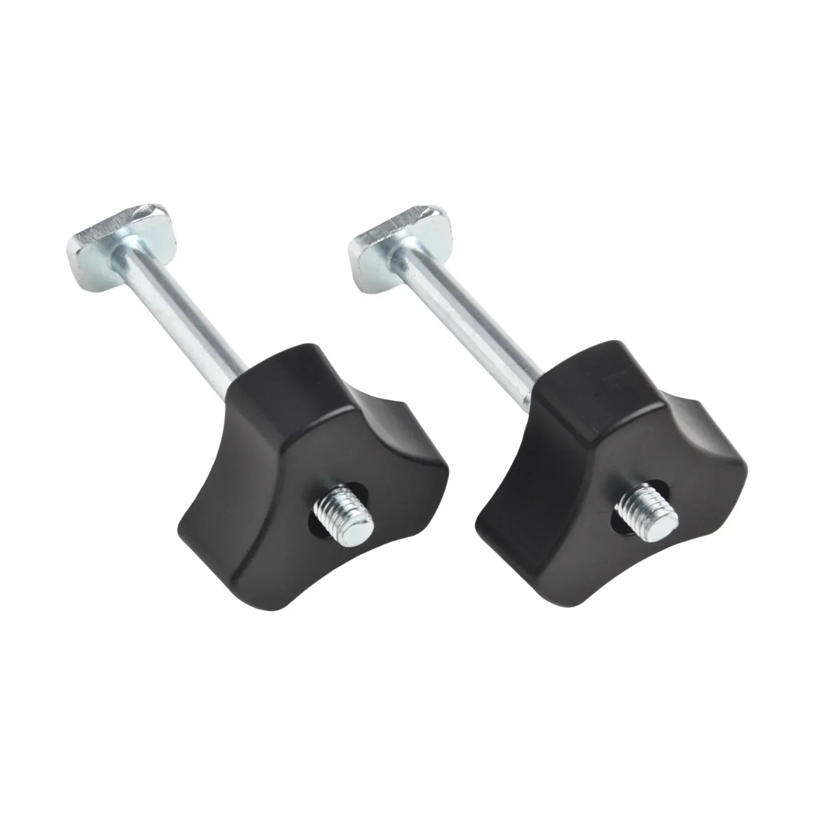 4 Pcs M6 Thread T-Track Bolts Knobs Screw Nut Set Clamps Fastener Woodworking Bench Jigs For Carpentry Hand Tools Accessories